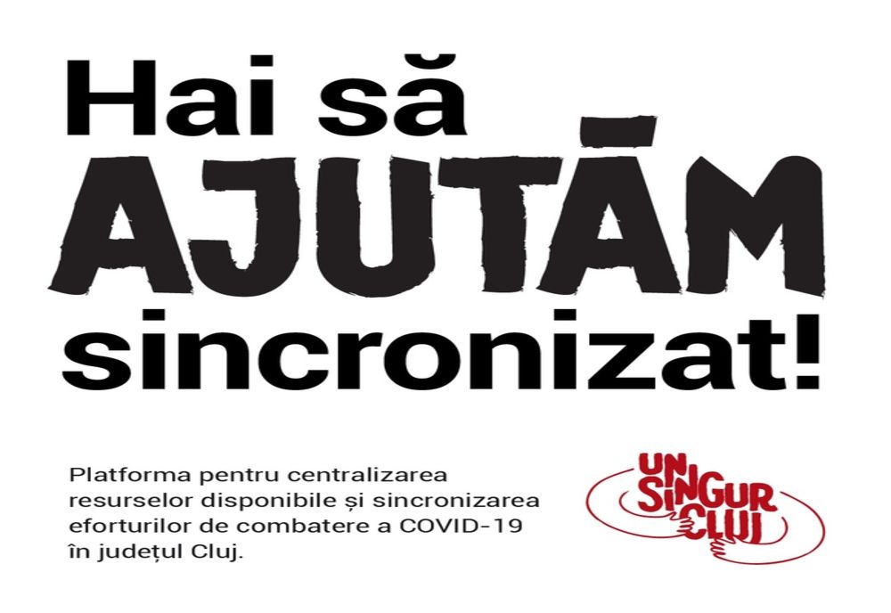 UnSingurCluj.ro: Clujul strânge rândurile în lupta împotriva coronavirus
