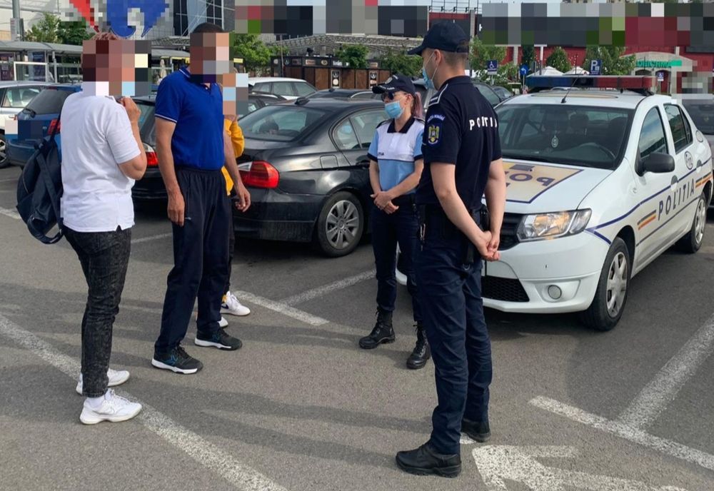 FOTO | Acţiuni ale poliţiştilor clujeni în mai multe puncte din oraşe