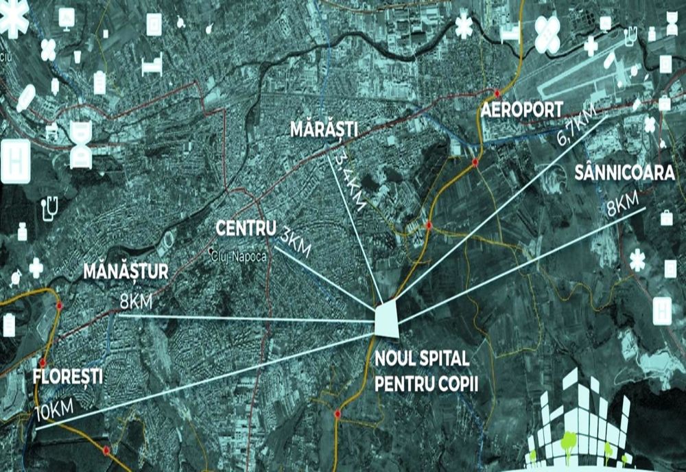 Pași concreți în vederea edificării Spitalului Pediatric Monobloc de la Cluj