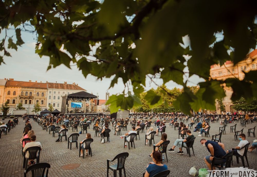 Alexandru Tomescu reînvie centrul Clujului cu vioara Stradivarius Elder-Voicu