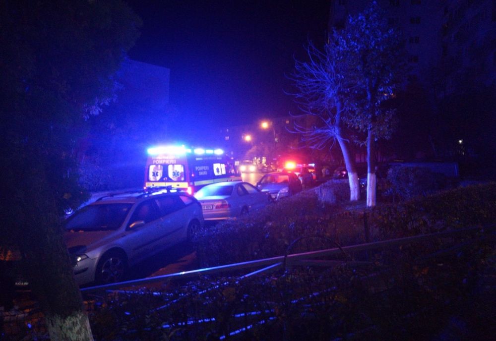 FOTO | Un bărbat de 60 de ani a murit după ce s-a aruncat de la etajul 6 al unui bloc din Cluj-Napoca