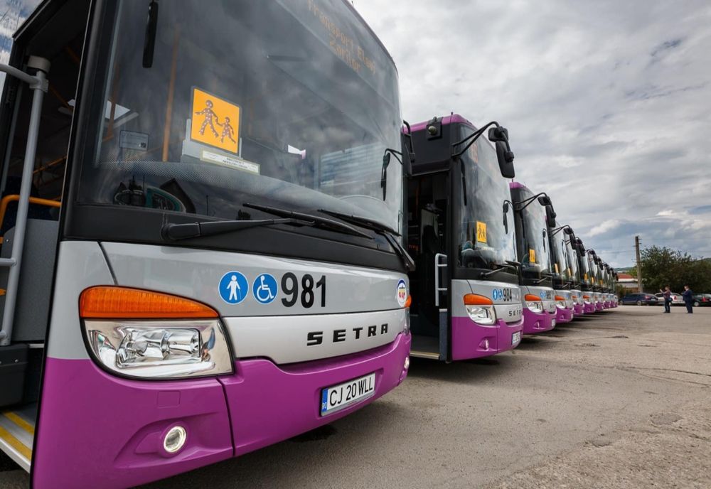 Cluj-Napoca: Se reia transportul elevilor cu autobuze școlare pe trasee extinse
