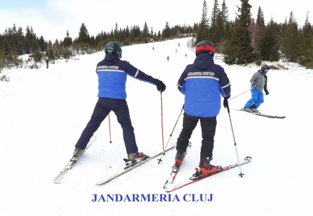 Jandarmii clujeni la datorie pentru sărbători de iarnă în siguranță