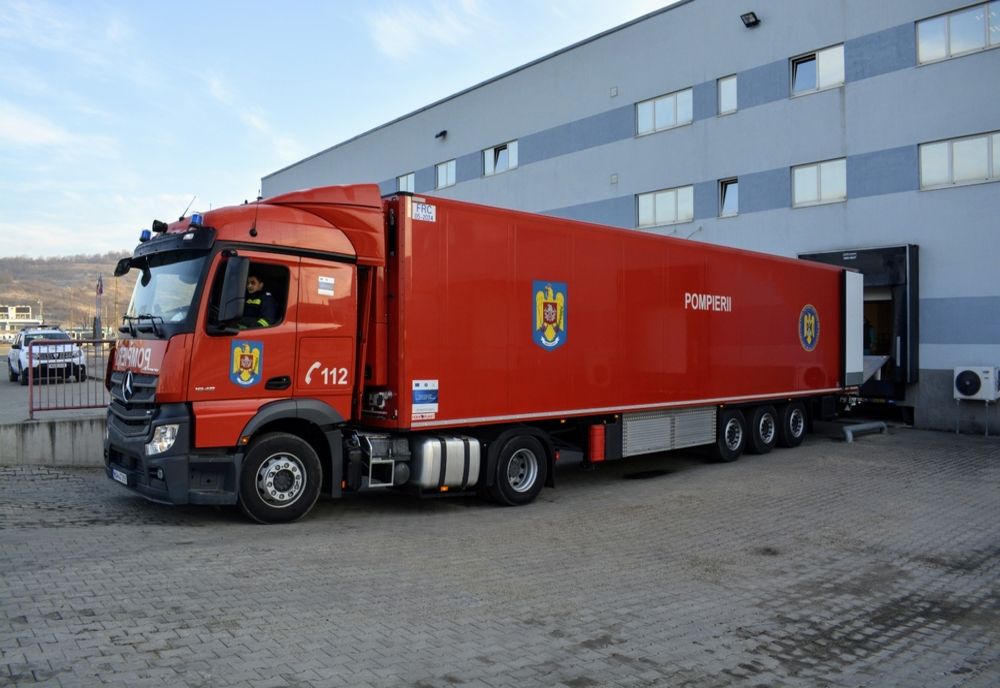 ISU Cluj asigură un transport de medicamente în scop umanitar în Ucraina (FOTO)