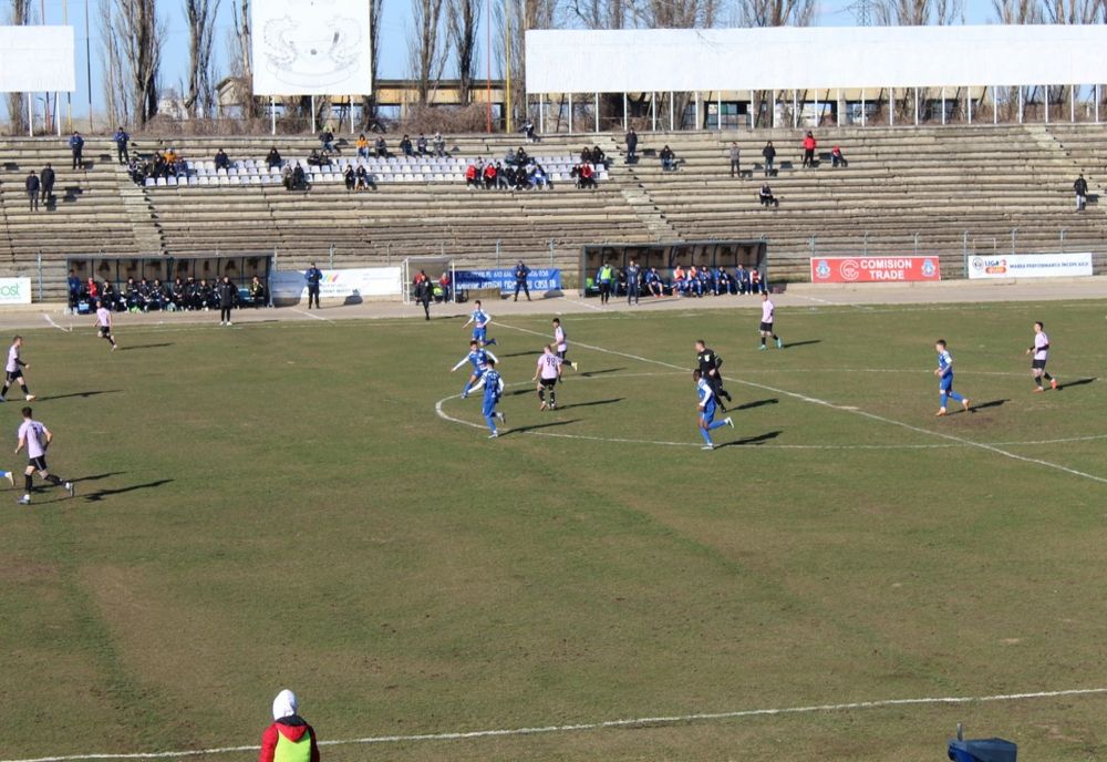 Dacia Unirea Brăila a pierdut cu 0-1 în fața Unirii Dej