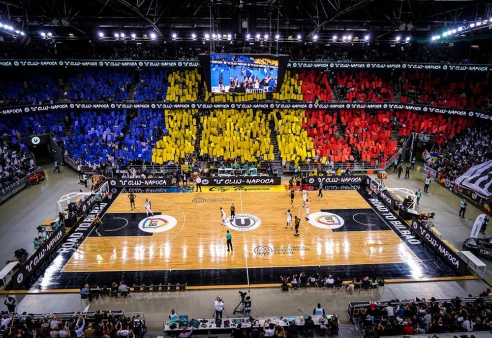 "U" Cluj a obţinut o victorie istorică în sferturile Champions League la baschet