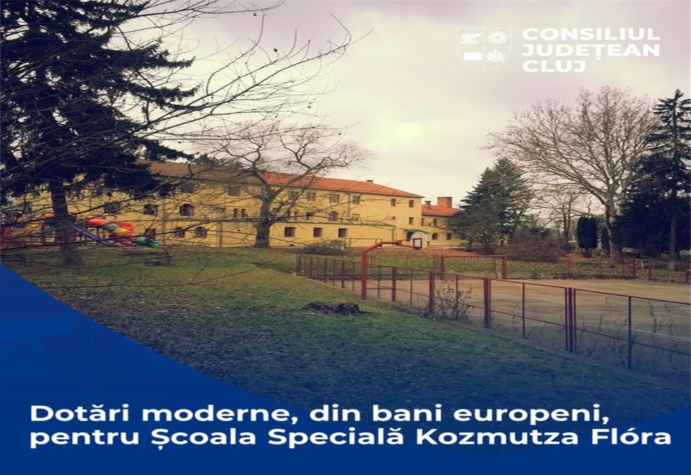 Dotări moderne, din bani europeni, pentru Școala Specială pentru Deficienți de Auz „Kozmutza Flóra”