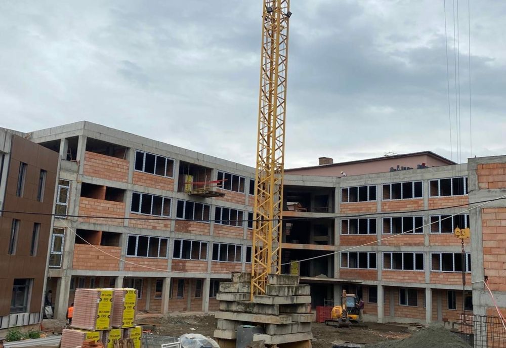 Cea mai modernă școală specială din țară se construiește la Cluj |  Noul sediu, tot mai aproape de finalizare