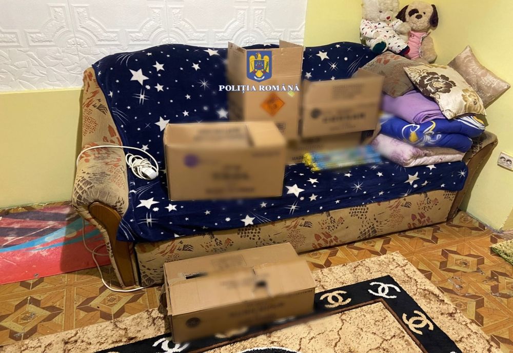 850 kg de materiale pirotehnice confiscate de poliţiştii clujeni (FOTO)