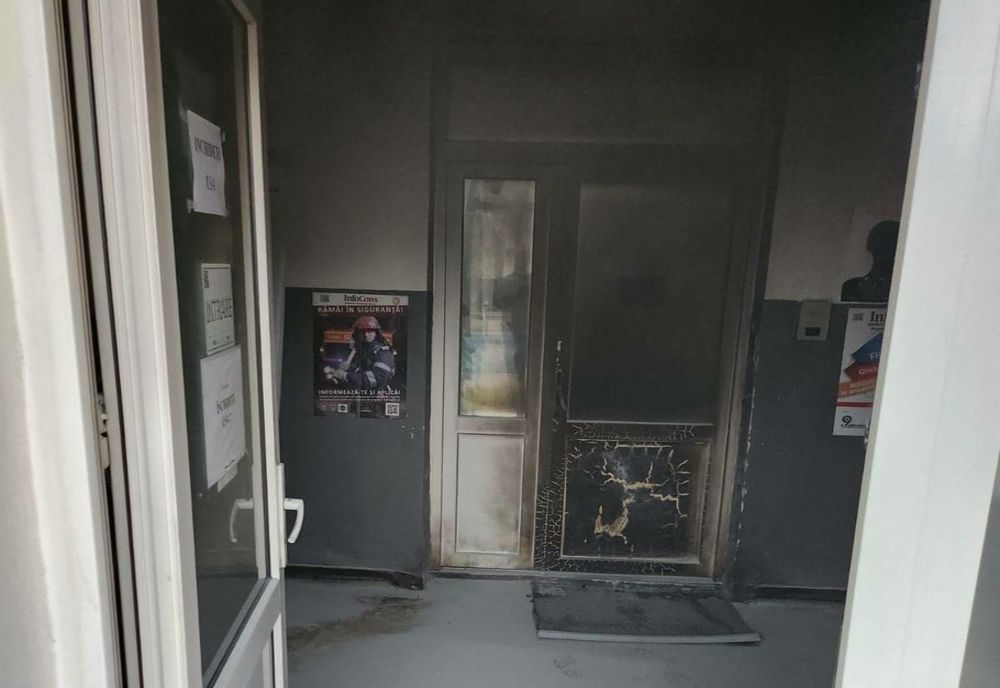 Incident extrem de grav în Huedin! Un marocan a aruncat un cocktail molotov în sediul poliţiei (FOTO)