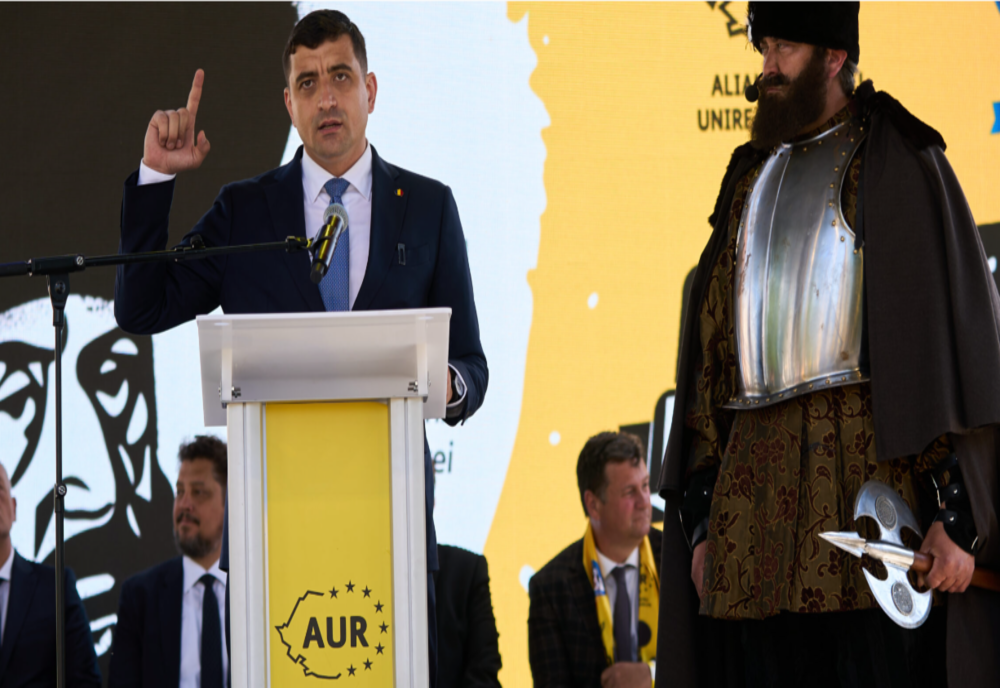 Discursul președintelui AUR, George Simion, în cadrul Caravanei Patrioți în Europa, organizată în inima Transilvaniei, în Cluj Napoca