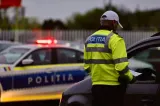 Un șofer beat a lovit un cap de pod în Gherla. Polițiștii l-au reținut