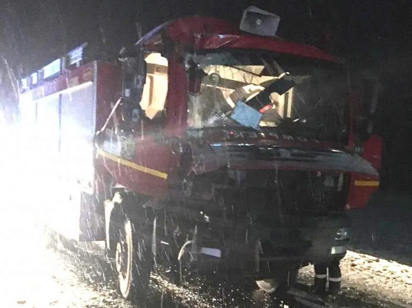 accident pompieri