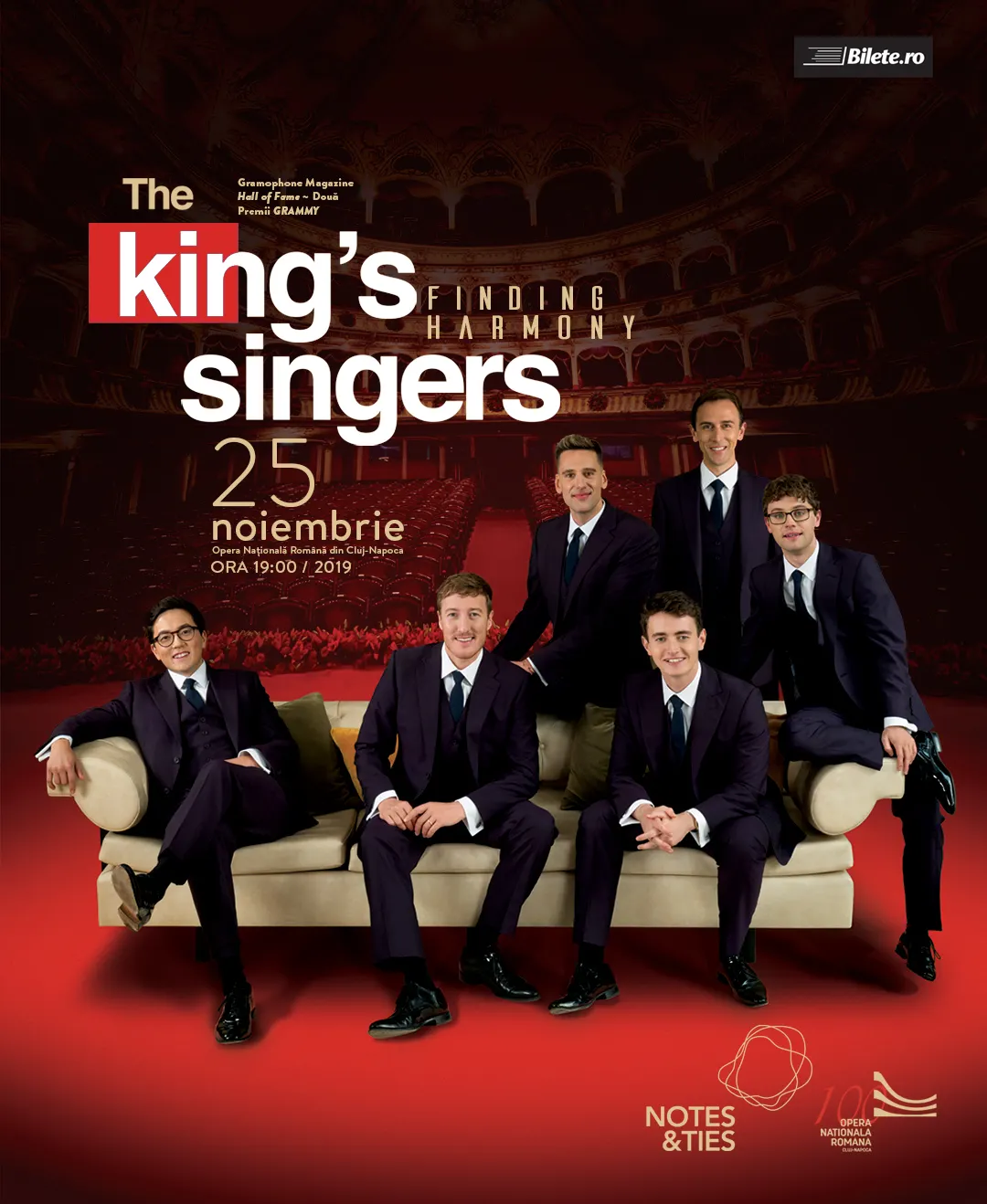 Afis - TheKingsSingers, 25.11.2019
