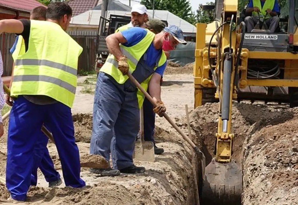 Comuna Cuzdrioara, beneficiara unor ample lucrări de extindere a rețelei de apă și canalizare