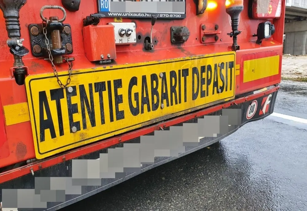 Transport agabaritic pe ruta Borș PTF – Cluj-Napoca