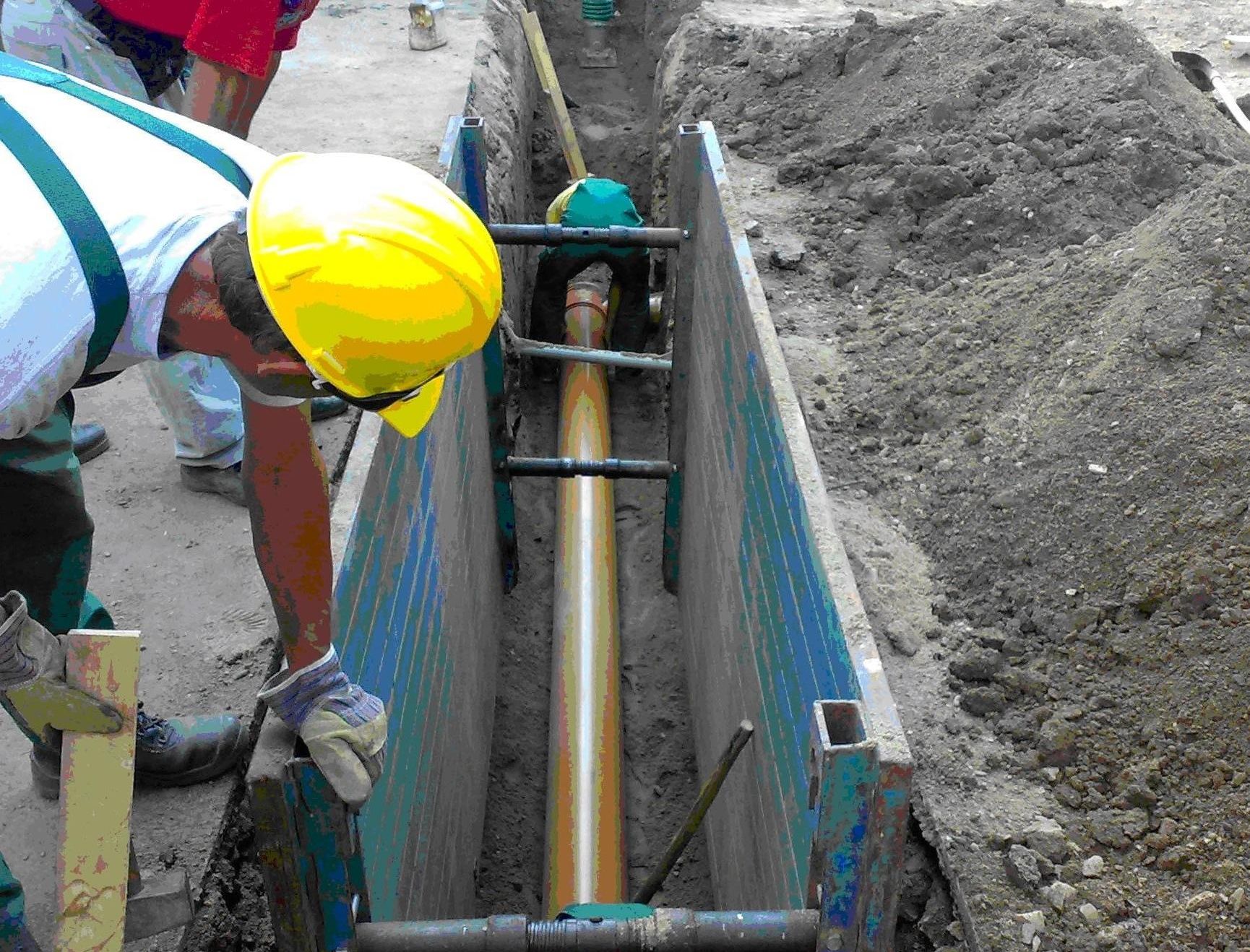 santier canalizare apa