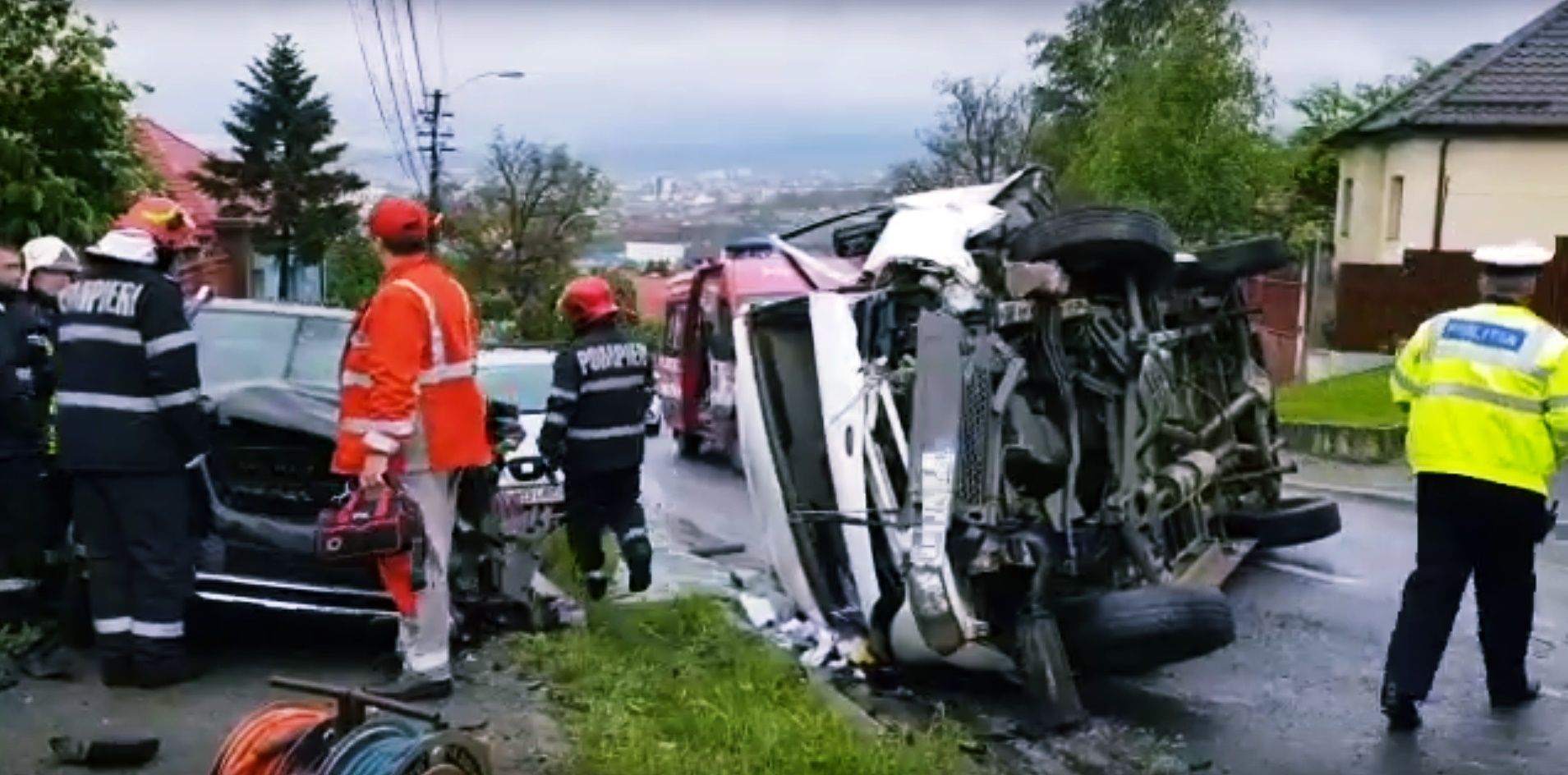 accident cluj strada spicului