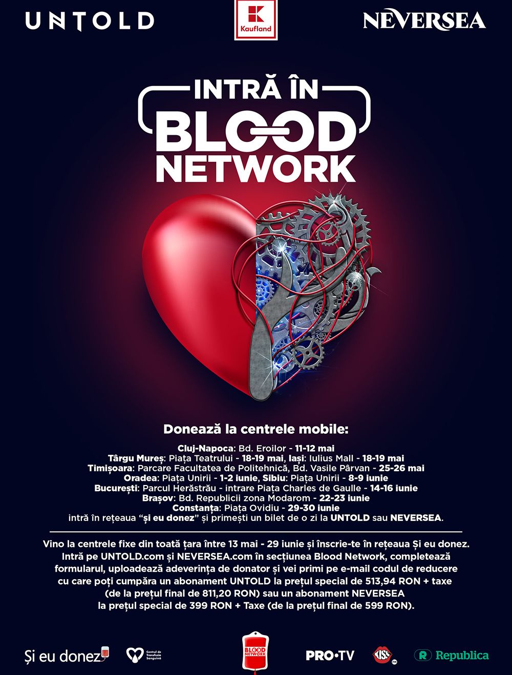 doneaza sange untold si neversea