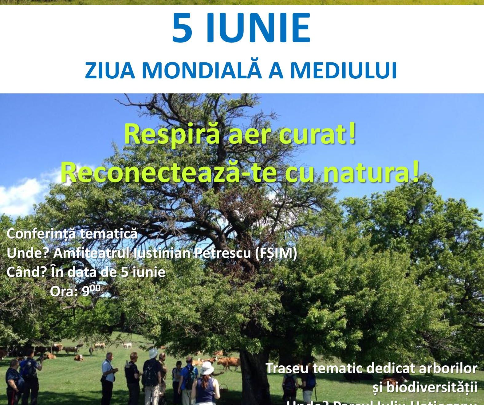 Afiș Ziua Mondială a Mediului