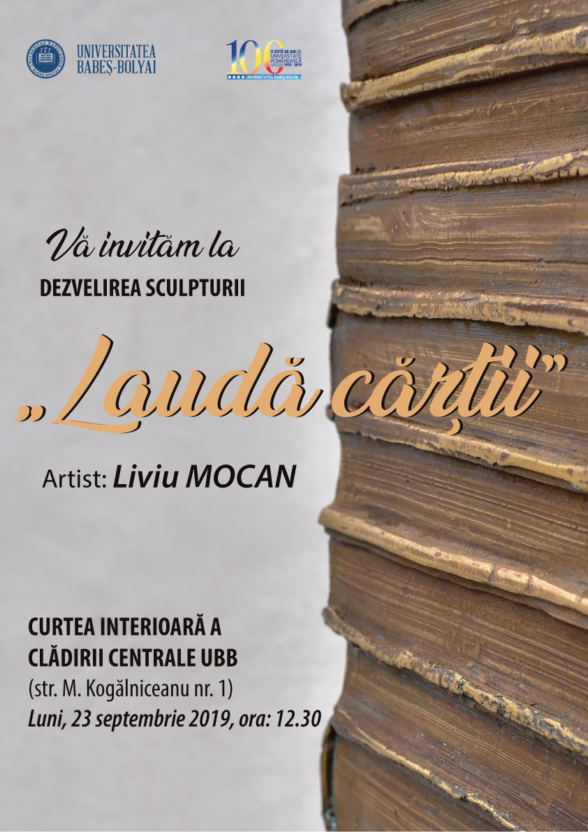 Afiș Laudă cărții