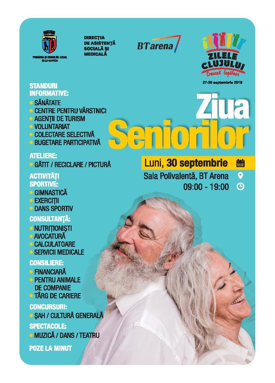 afis ziua seniorilor