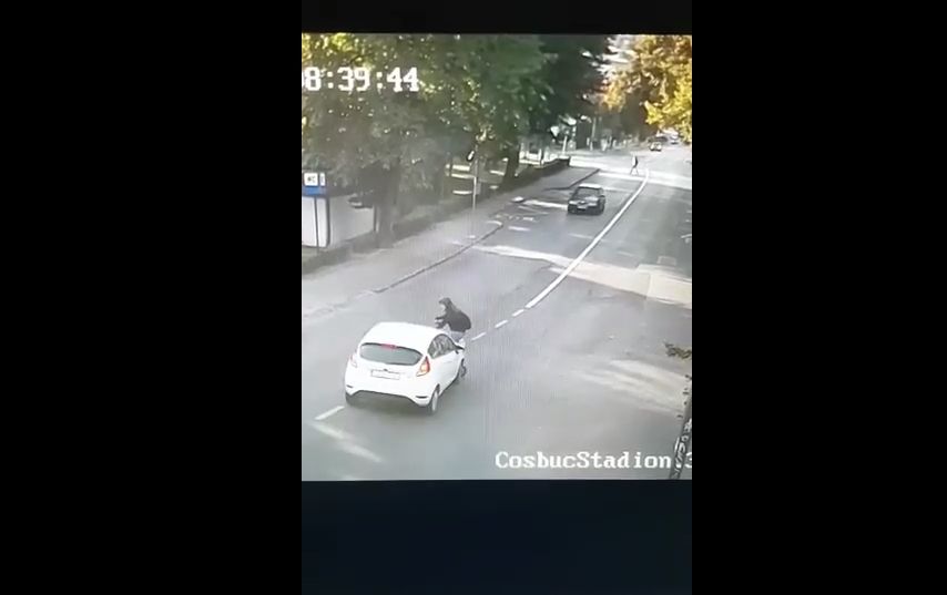 trotineta lovita de masina cluj