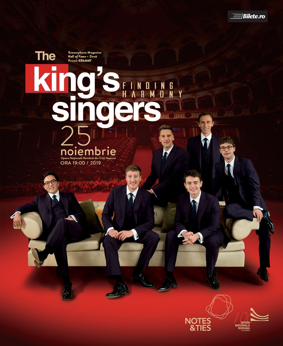 Afis - TheKingsSingers, 25.11.2019