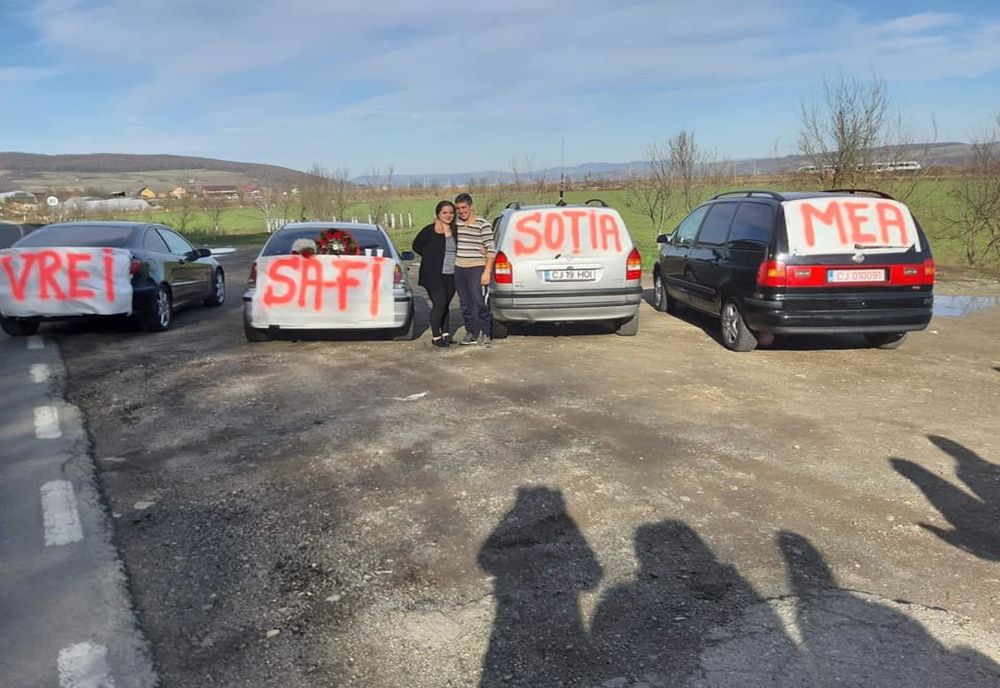 Cerere de căsătorie inedită la Cluj | Tânăra a izbucnit în lacrimi (VIDEO)