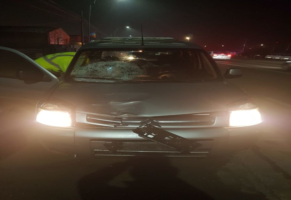 FOTO | Grav accident la intrare în Cluj! Minoră lovită de o maşină condusă de un neamţ de 82 de ani