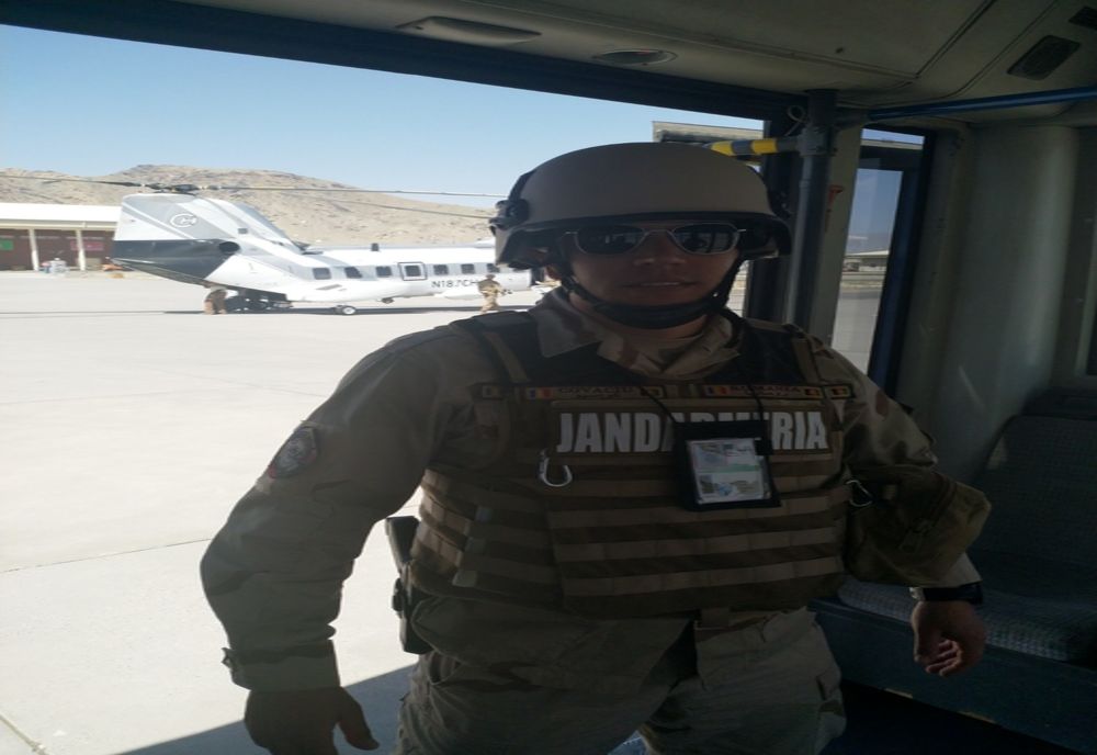 Un jandarm din Cluj a primit cea mai mare distincţie militară oferită de Statele Unite ale Americii