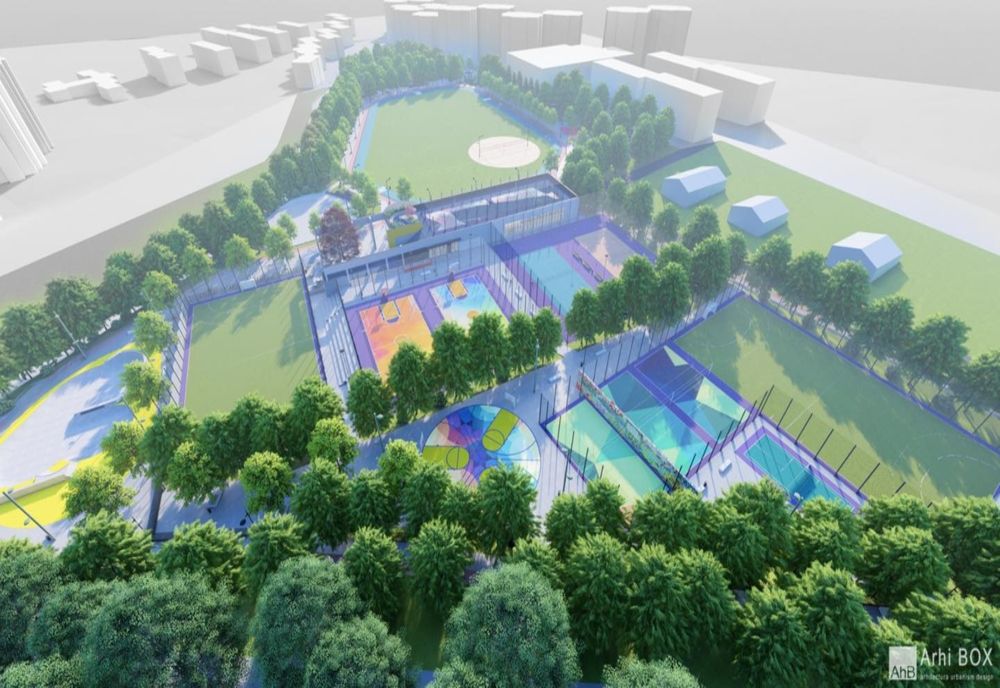 Au început lucrările la Baza sportivă „La Terenuri” din Cluj-Napoca