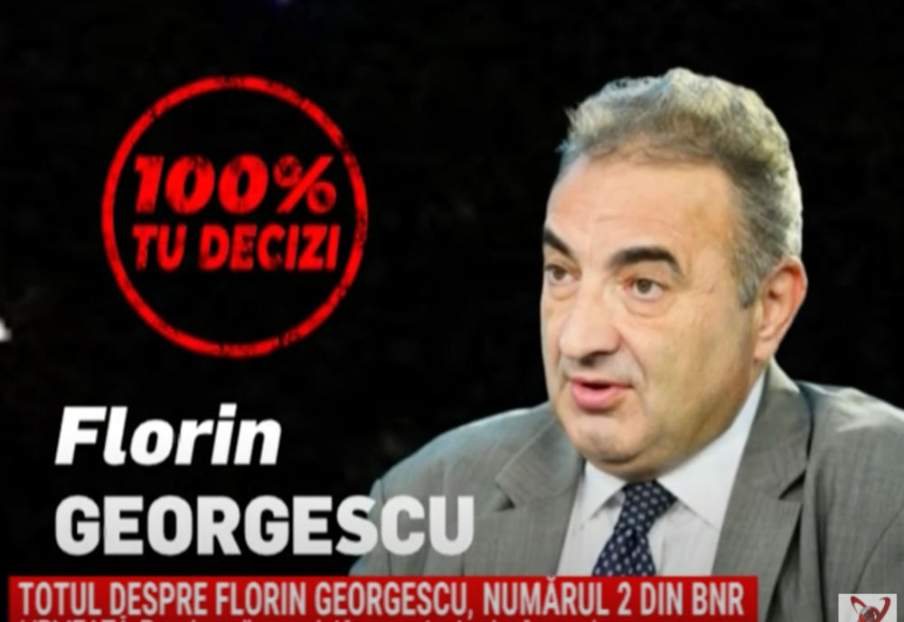100% TU DECIZI! Florin Georgescu, nr. 2 din BNR. Combinațiile cu Vîntu și Patriciu