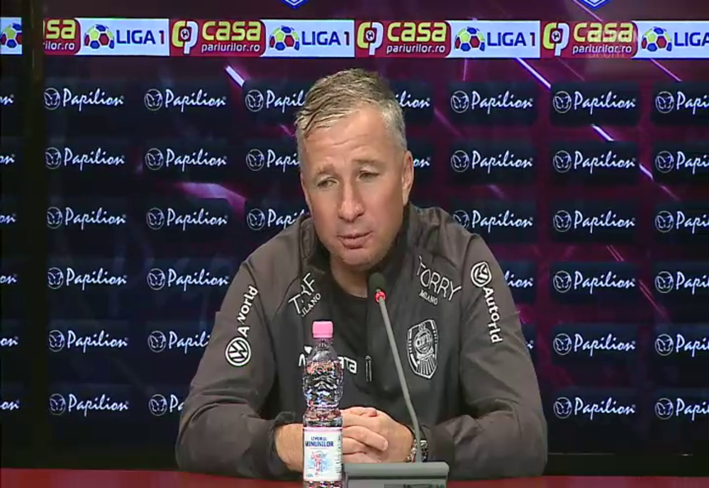 Dan Petrescu, antrenorul lui CFR Cluj, confirmat cu coronavirus