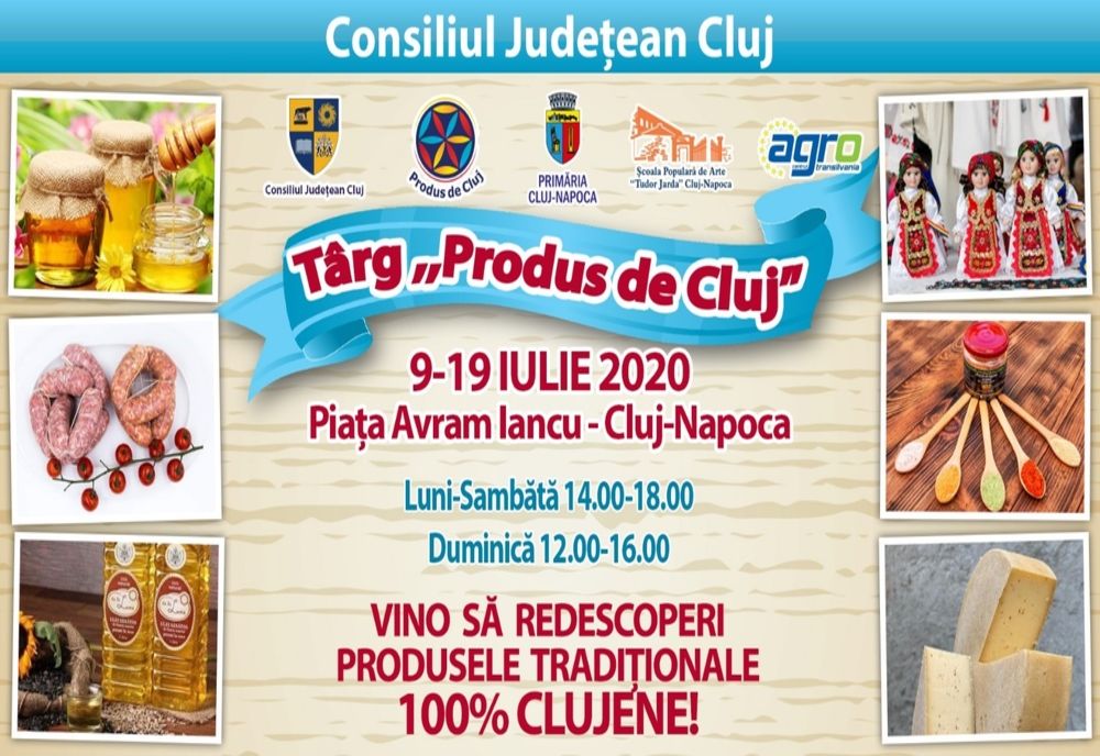 Produs de Cluj vine în centrul Clujului   