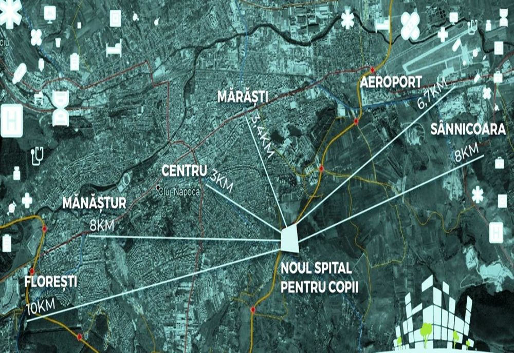 Un nou pas înainte în demersul de edificare a Spitalului Pediatric Monobloc de la Cluj