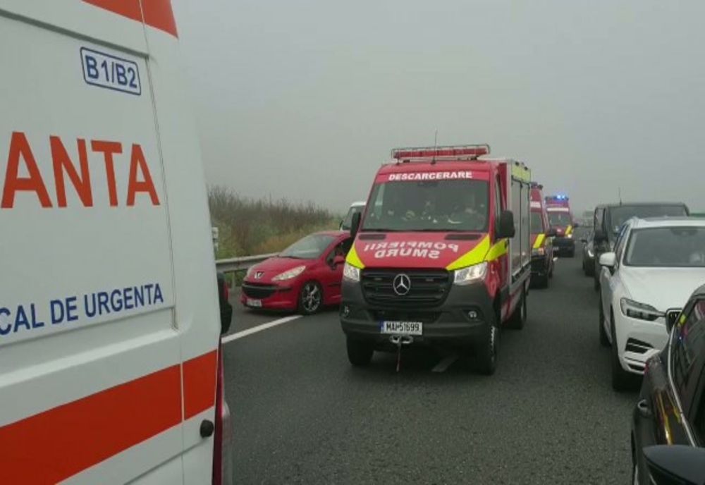 Accident rutier pe DN1C! Două femei rănite după ce au fost lovite de o maşină