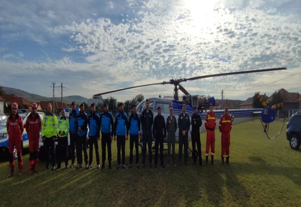 Supervizare aeriană pe timpul Turului Cliclist al Clujului și Trofeului Ardealul