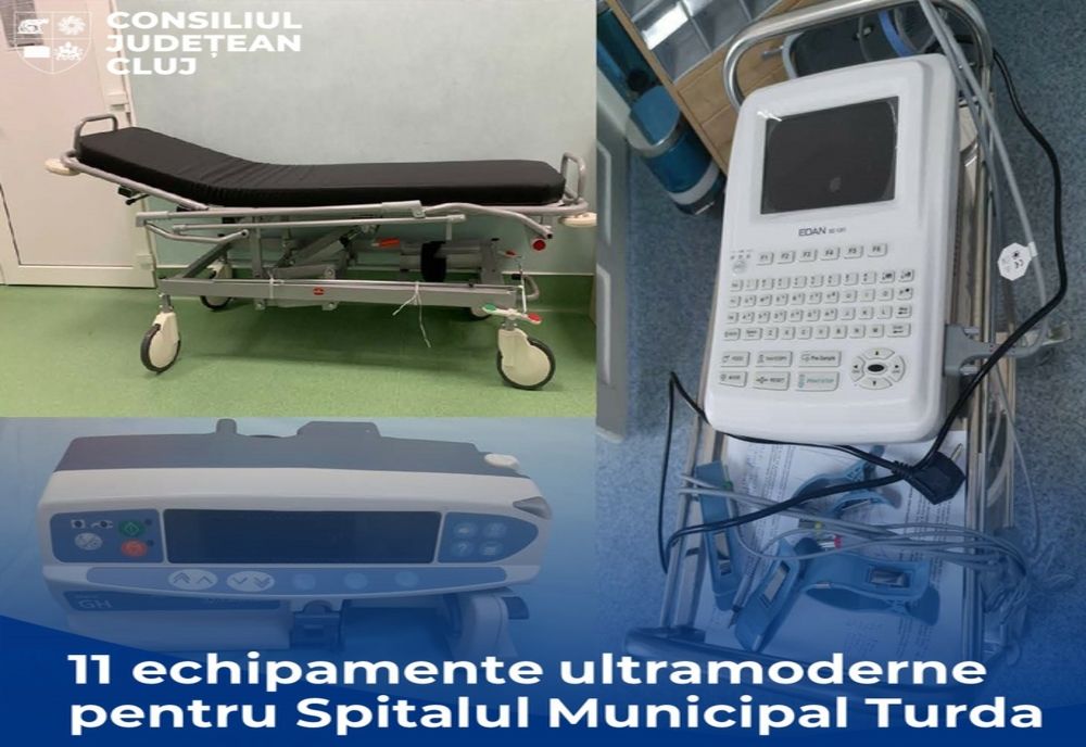11 noi echipamente medicale ultramoderne la Spitalul Municipal Turda