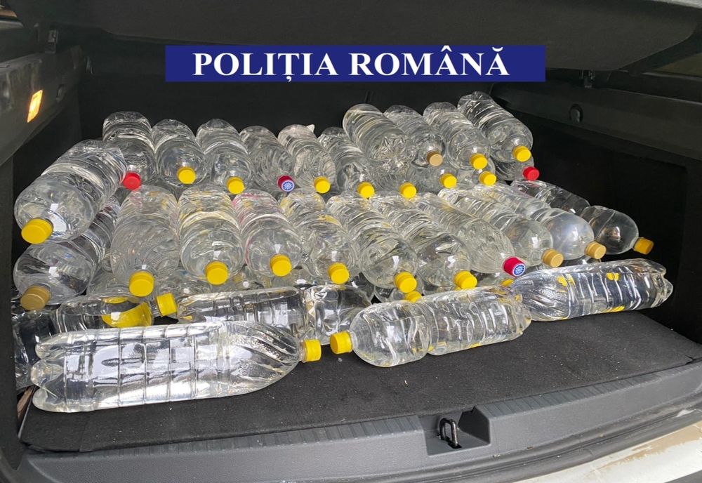 Percheziţii în judeţul Cluj! Cantitate record de alcool confiscată: 710 litri (FOTO)
