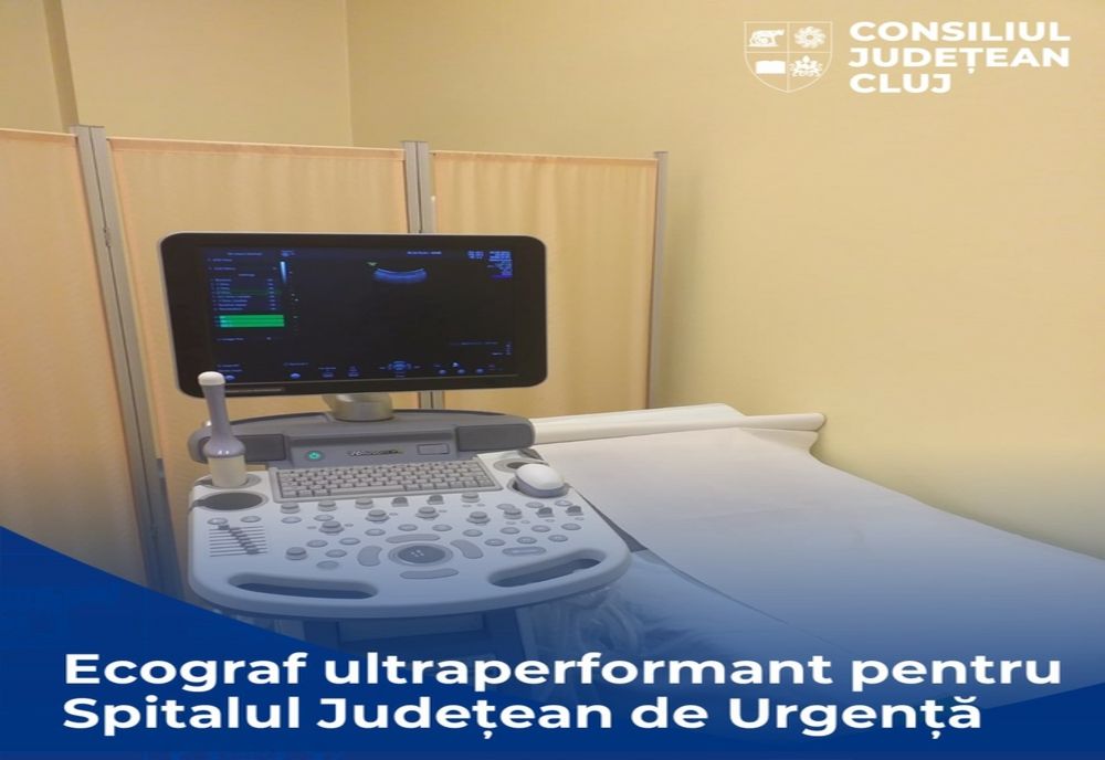 Echipament ultraperformant achiziționat pentru Spitalul Județean de Urgență Cluj-Napoca