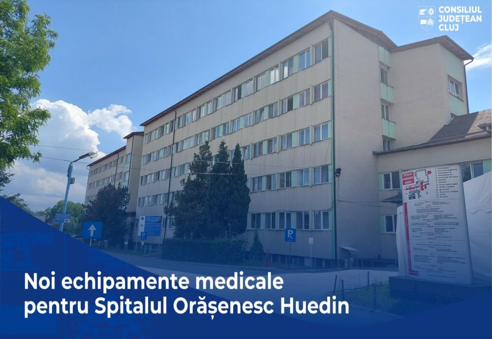 Spitalul din Huedin beneficiază de noi echipamente medicale
