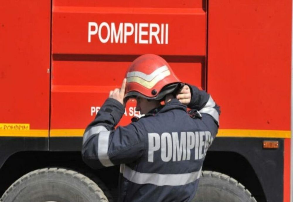 Incendiu la un Centru Logistic din Turda