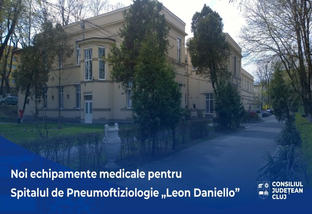 Spitalul clujean de Pneumoftiziologie beneficiază de noi echipamente medicale