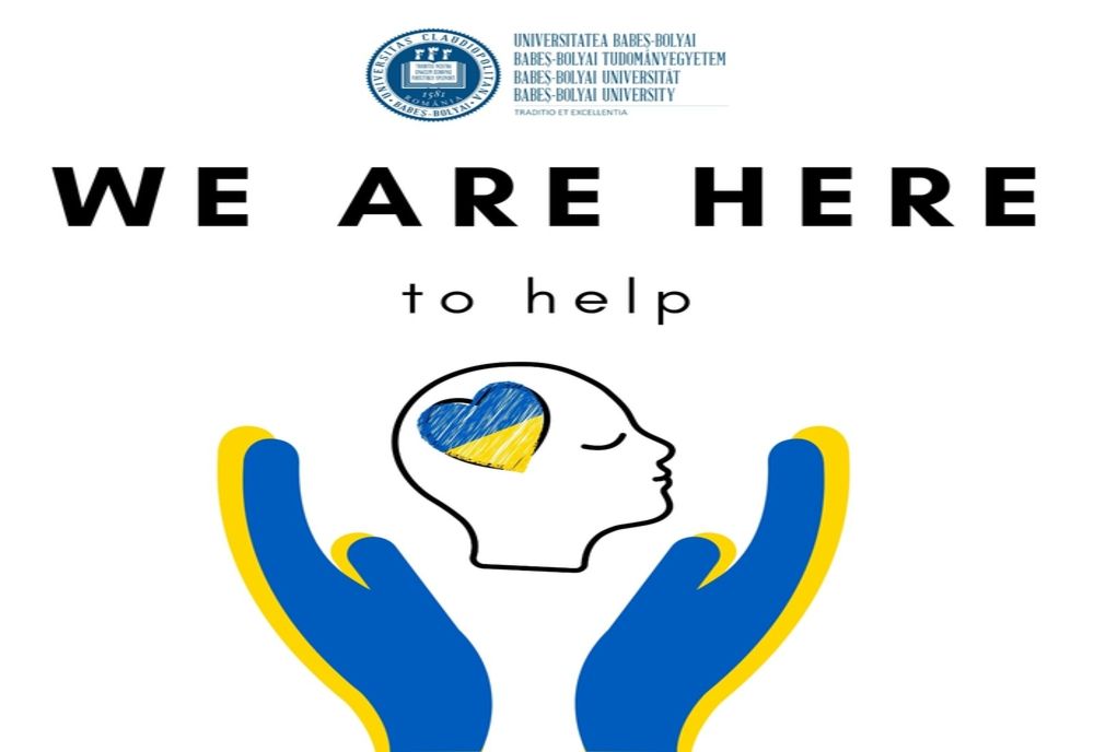 UBB Cluj oferă consiliere psihologică pentru toate persoanele de cetățenie ucrainiană