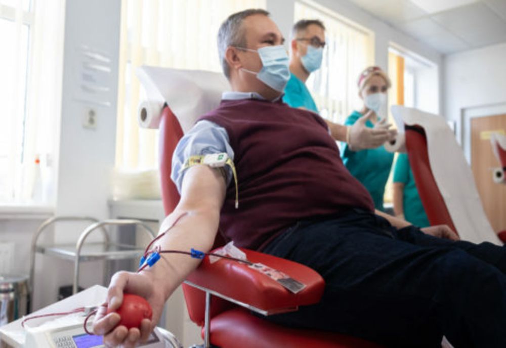 A început campania "Sânge pentru Ucraina" la Cluj-Napoca