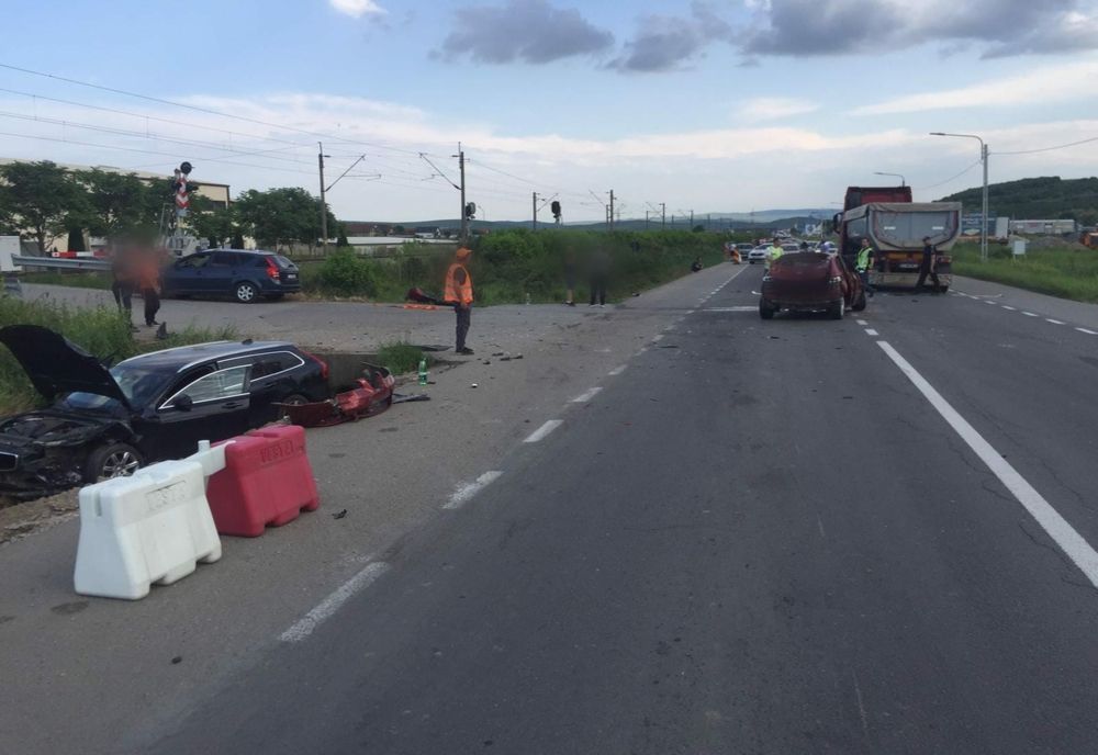 Accident în Jucu! Două femei au fost transportate la spital