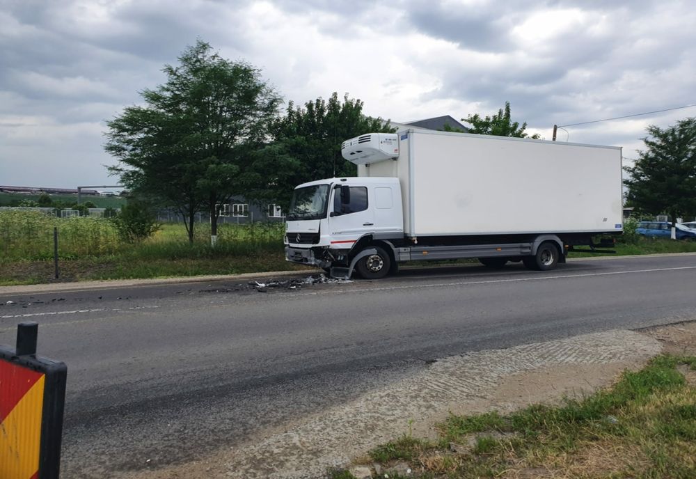 Accident pe DN15 în Luna provocat de un şofer beat (FOTO)