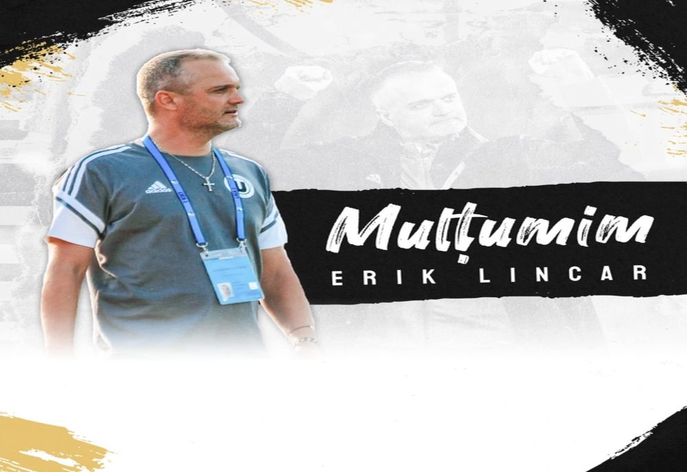Erik Lincar nu mai este antrenorul Universităţii Cluj
