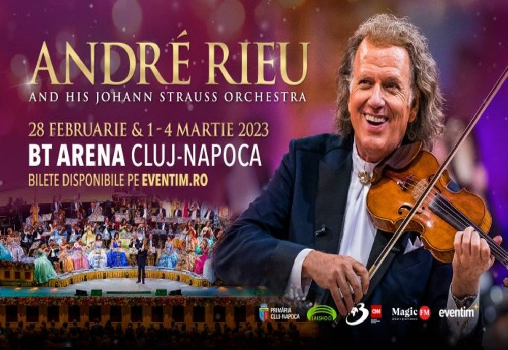 Cu 4 concerte care au devenit sold-out într-un timp record, Andre Rieu susține al cincilea concert la Cluj